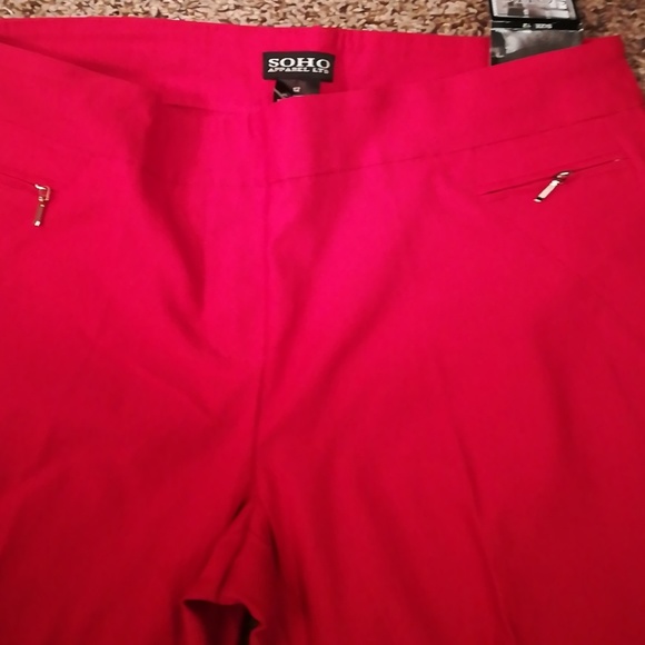 Red slacks - Picture 2 of 4